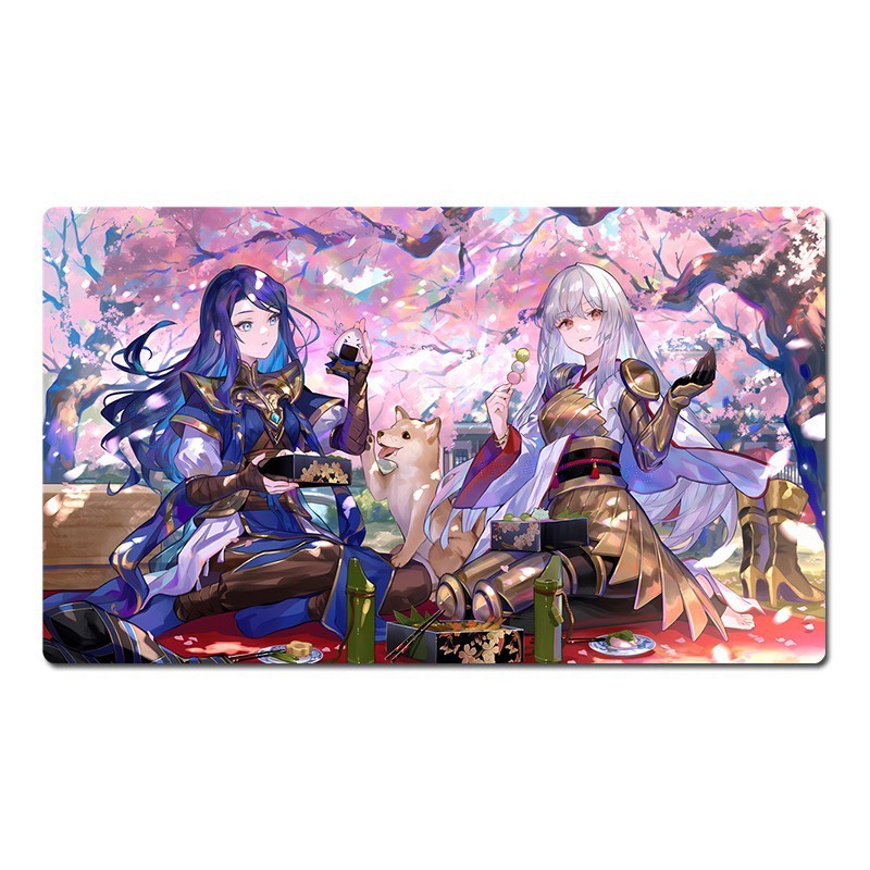 Magic the Gathering Playmat Cherry Blossom Event MTG TCG CCG Card Game Play Mat