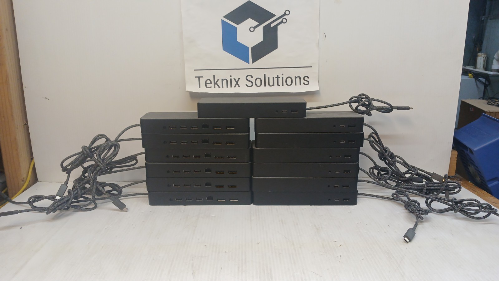 Lot of 13 HP USB-C Universal Docks HSA-B005DS HP Docking Stations *WORKING* READ