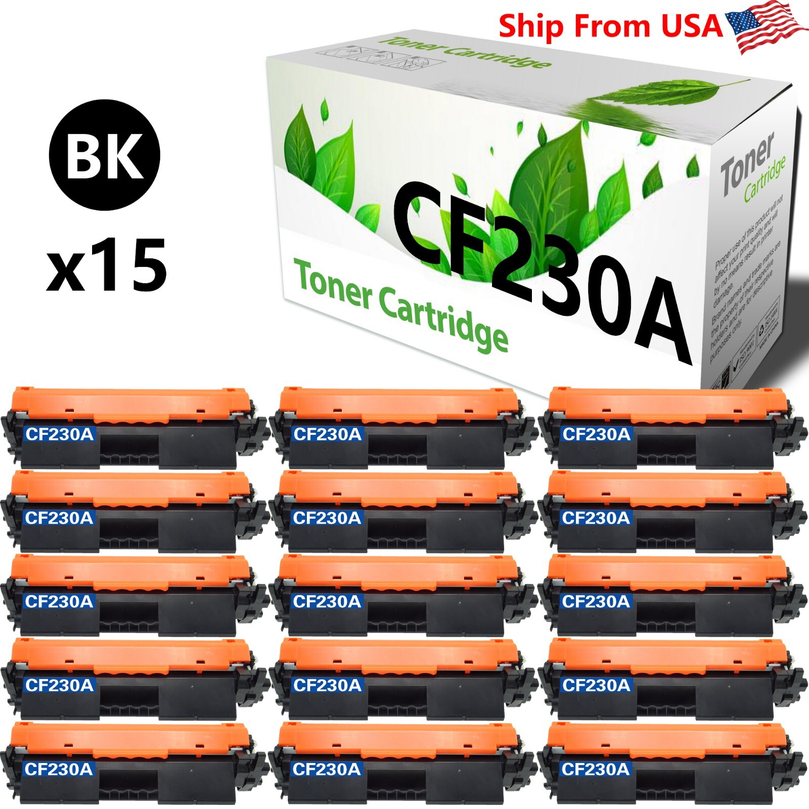 15PK 30A Ink Cartridge for M203 M203d Printer