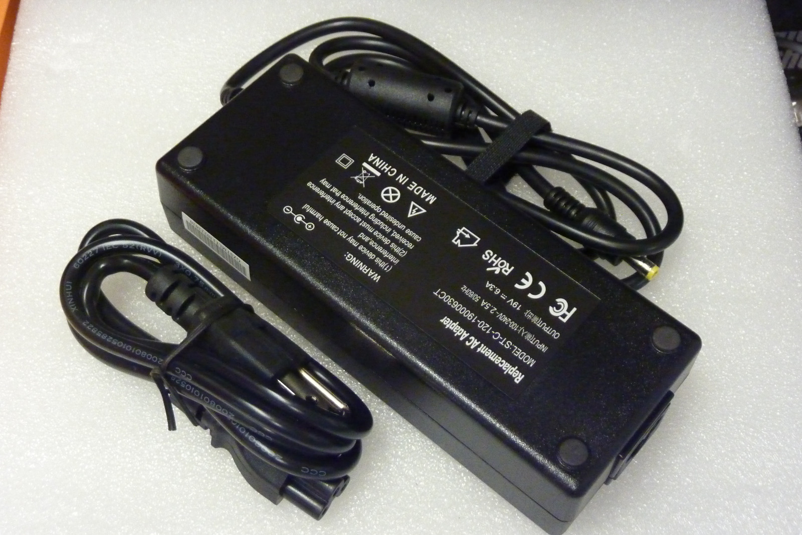 AC Adapter Cord Charger 120W For HP Pavilion zd7101 zd7140us zd7160us zd7180us