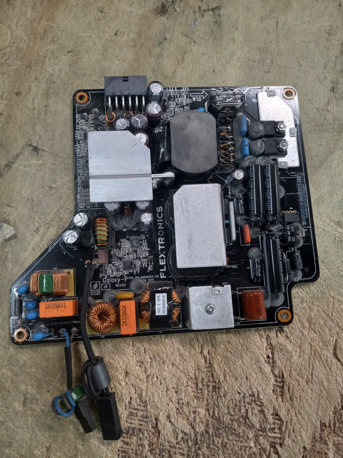 Flextronics Apple PSU 250W 614-0509 27" Thunderbolt A1407 Power supply