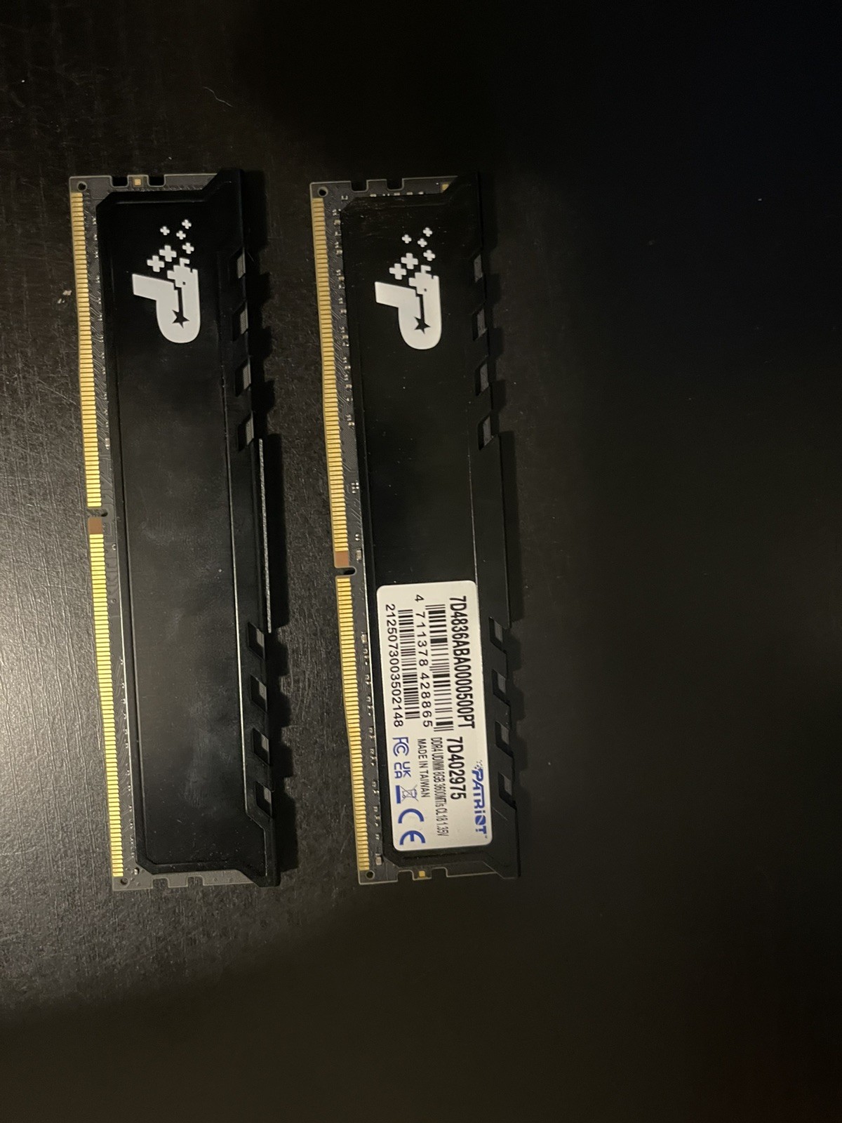 Patriot 16GB DDR4 3600 MTS CL18 Desktop Memory Module