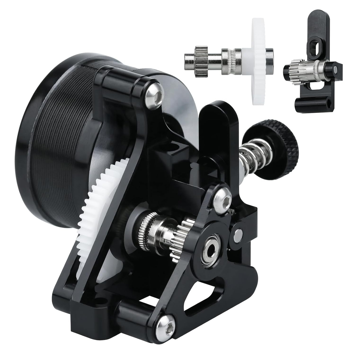 Upgrade 3D Printer Accessories Parts Lightweight Sherpa Dual Gear Mini Extruder