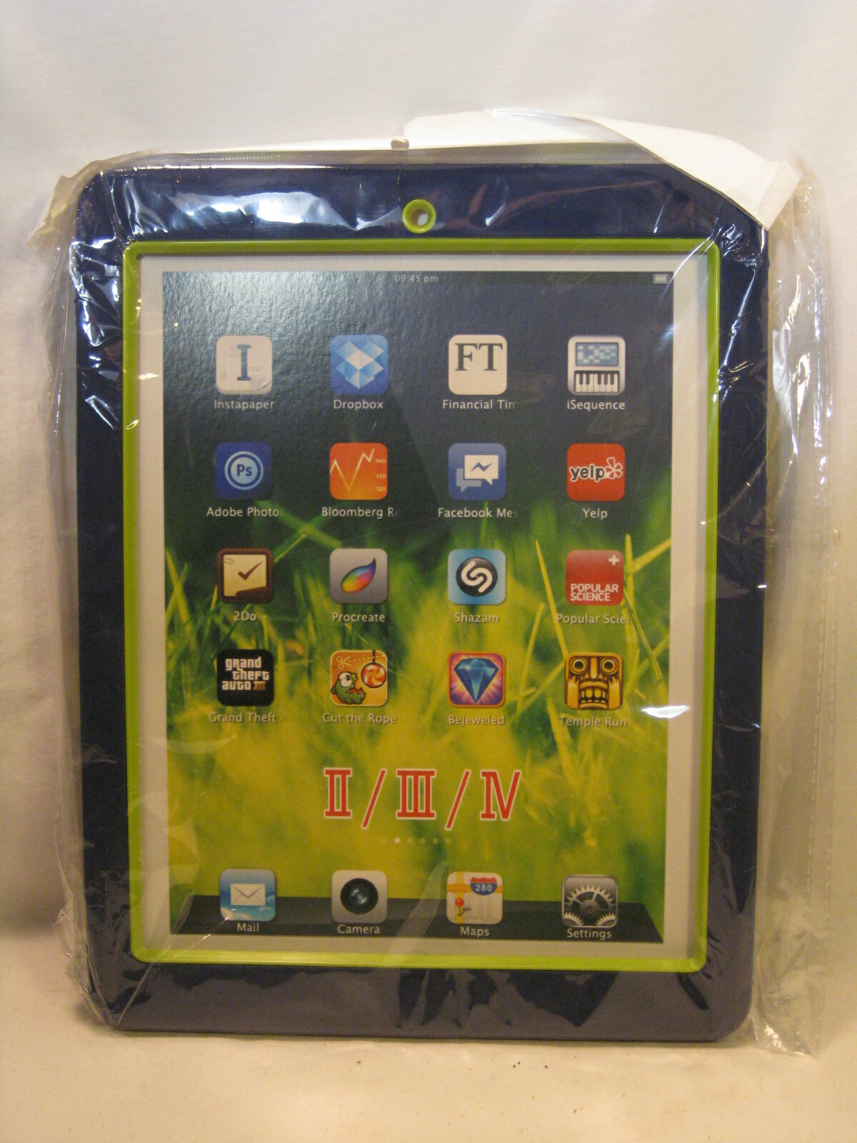 Shockproof Hard Case Cover Tough Rubber Heavy Duty Kids Apple IPAD 9.7" x 7.9"