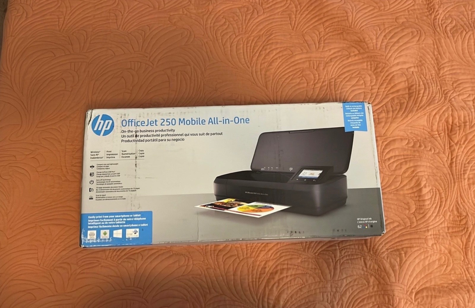 HP OfficeJet 250 Mobile All-in-One Printer