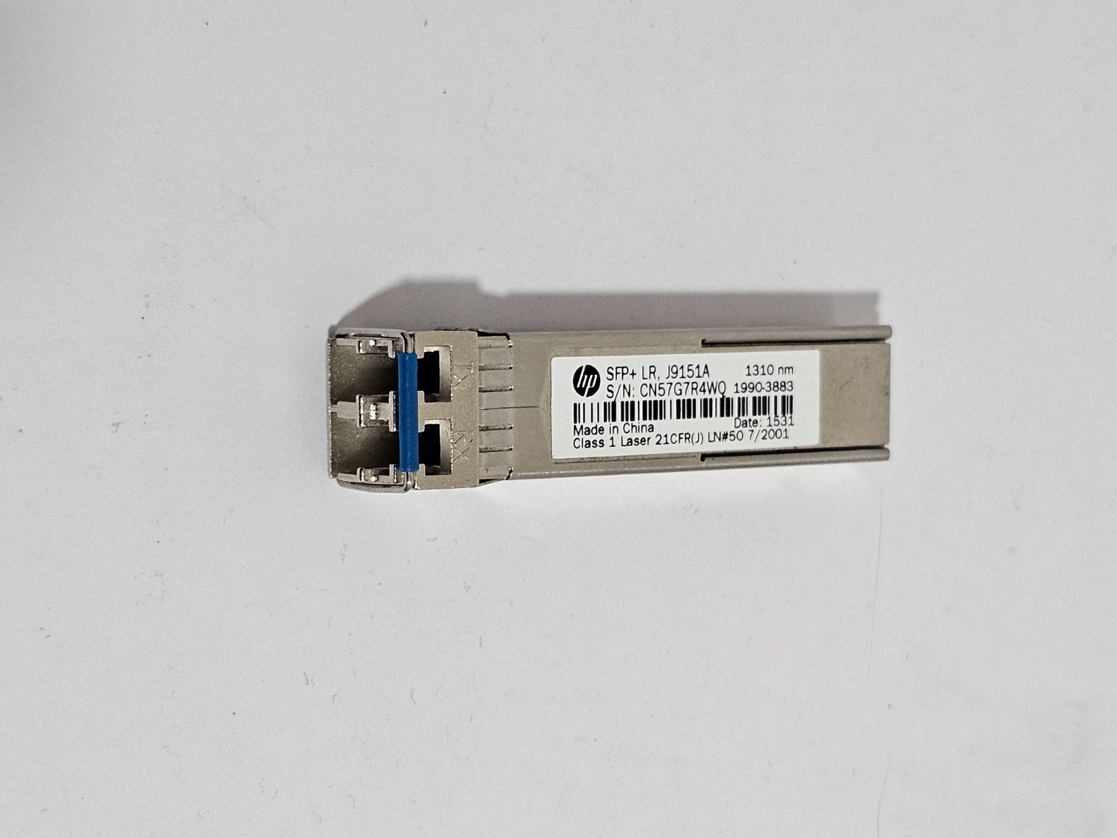 HPE J9151A X132 10G SFP+ LC LR Transceiver 1990-3883 Genuine Tested