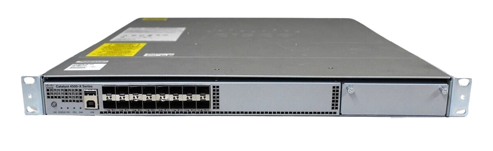 Cisco Catalyst WS-C4500X-16SFP+ 16-Port 10G Network Switch Dual Power Supplies