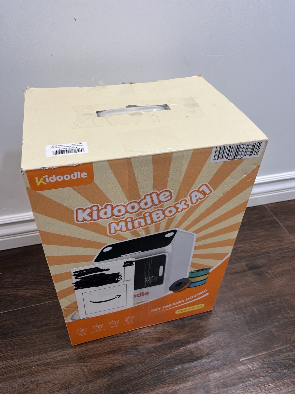 New Kidoodle Minibox A1 3D Printer For Kids - Upgrade Kit, W Extras