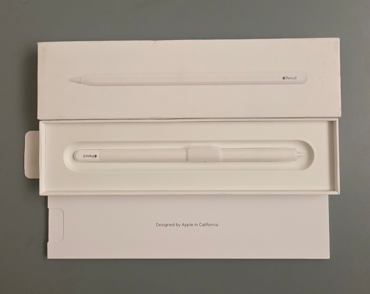 Apple Pencil 2nd Gen Stylus w/Bluetooth Wireless MXN43AM/A White A2051 OPEN BOX