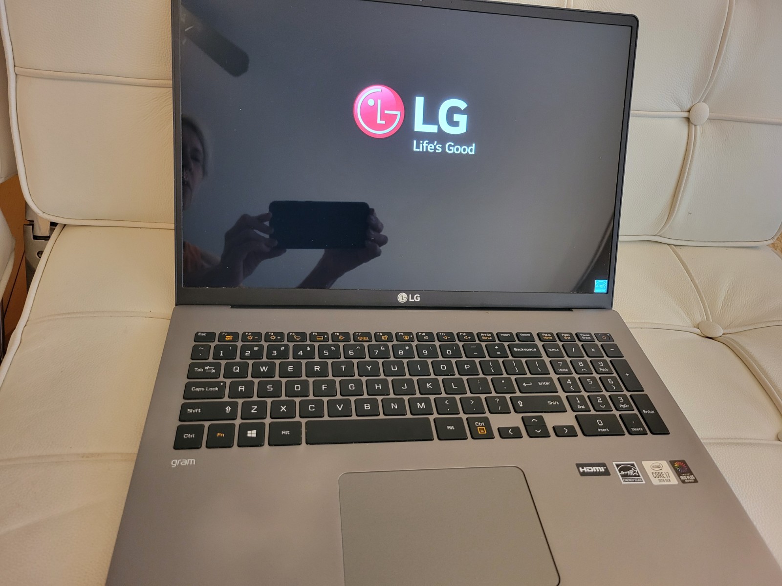 LG gram 17” laptop (Intel Core i7-1195G7, 16GB RAM,  1 TB + 512 GB)
