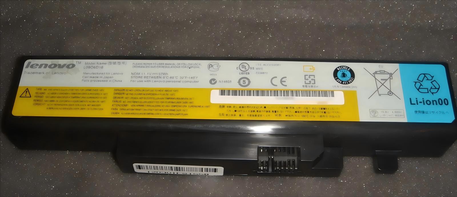 Genuine L09S6D16 Battery Lenovo IdeaPad B560 Y460 Y460G Y460P Y560 Y560G V560