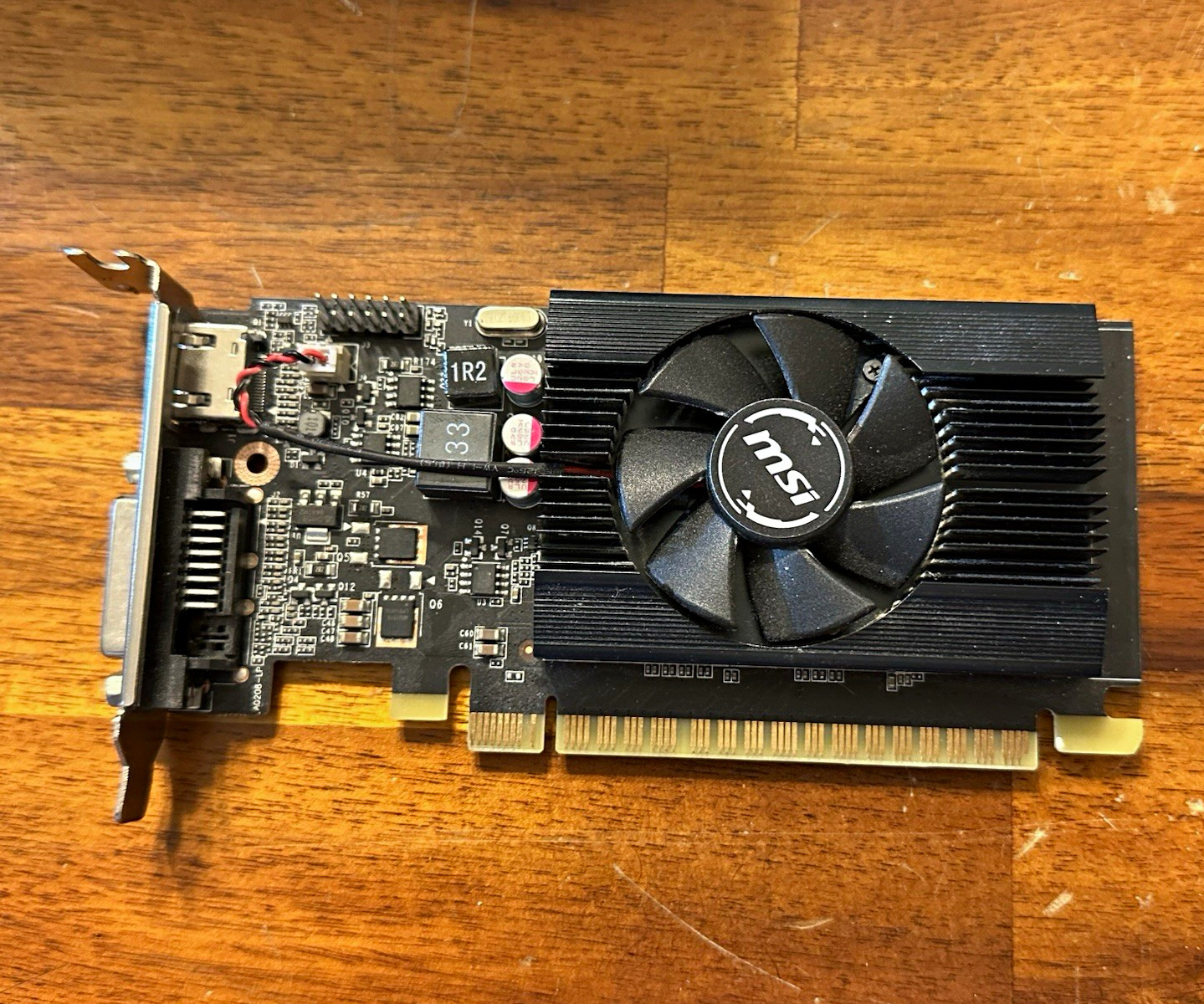 MSI GeForce GT 710 2GB DDR3 PCIe x16 SFF Low Profile HDMI DVI-D VGA