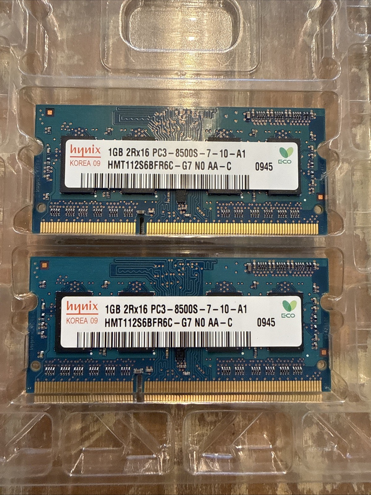 2 4X 1GB 1066Mhz DDR3 RAM Memory PC3-8500S for Apple MacBook Pro A1278 2011 2012