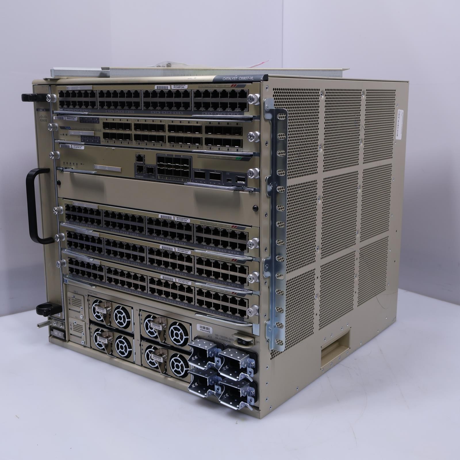 Cisco Catalyst C6807-XL 234 Port Ethernet Network Switch