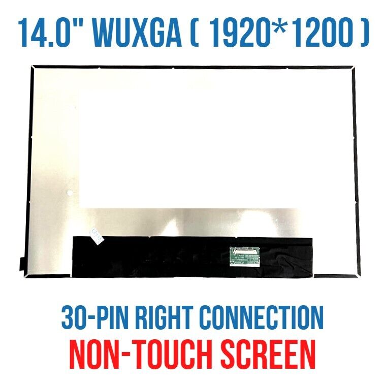 BOE NV140WUM-N42 FHD+ 1920x1200 Matte 30 pin LCD Screen LED Display 14.0