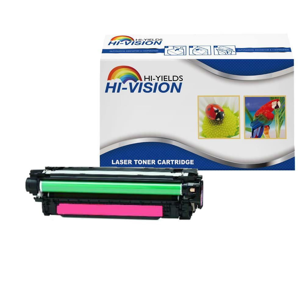 1PK Magenta Toner Cartridge replace for HP Laserjet CP3525N CM3530 CE253A