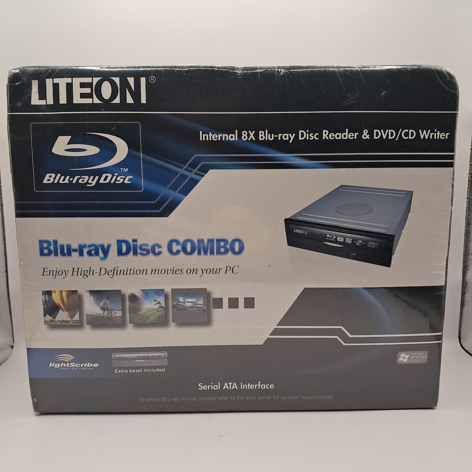 Lite-On (IHES208-09) 8x SATA Internal Blu-ray/DVD Writer - New In Box
