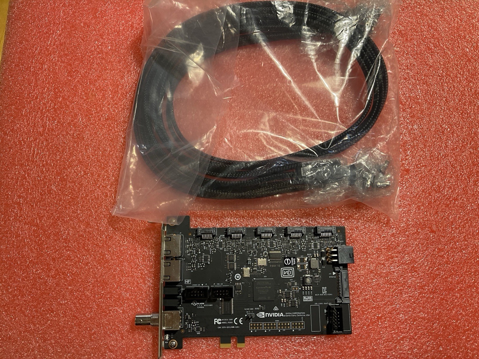 NVIDIA PNY Quadro Sync II Framelock Add-On Card 699-52061-0500-101 VCOPSYNC2-KIT