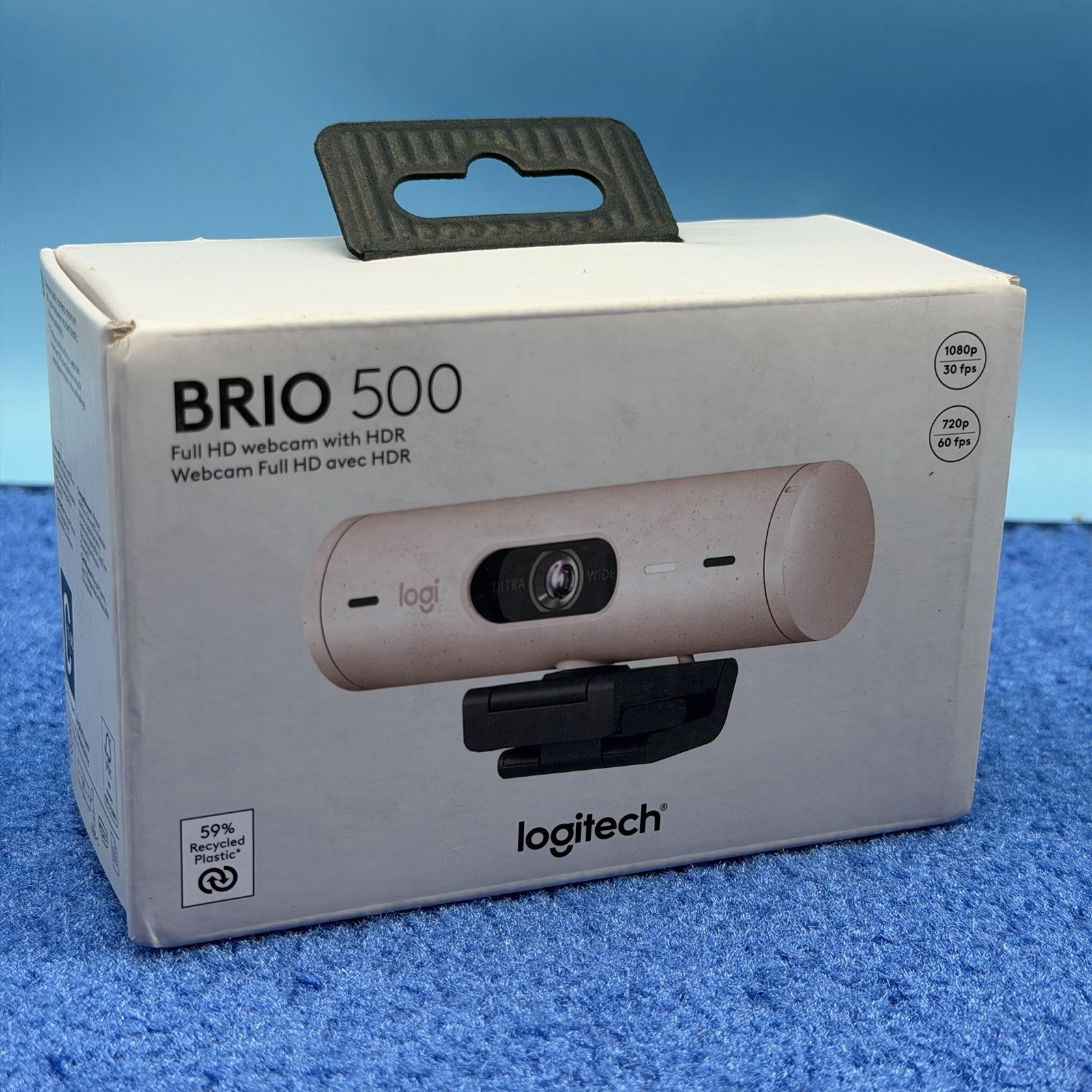 Logitech Core Brio 500 1080p Full HD Webcam in Rose - 960-001432