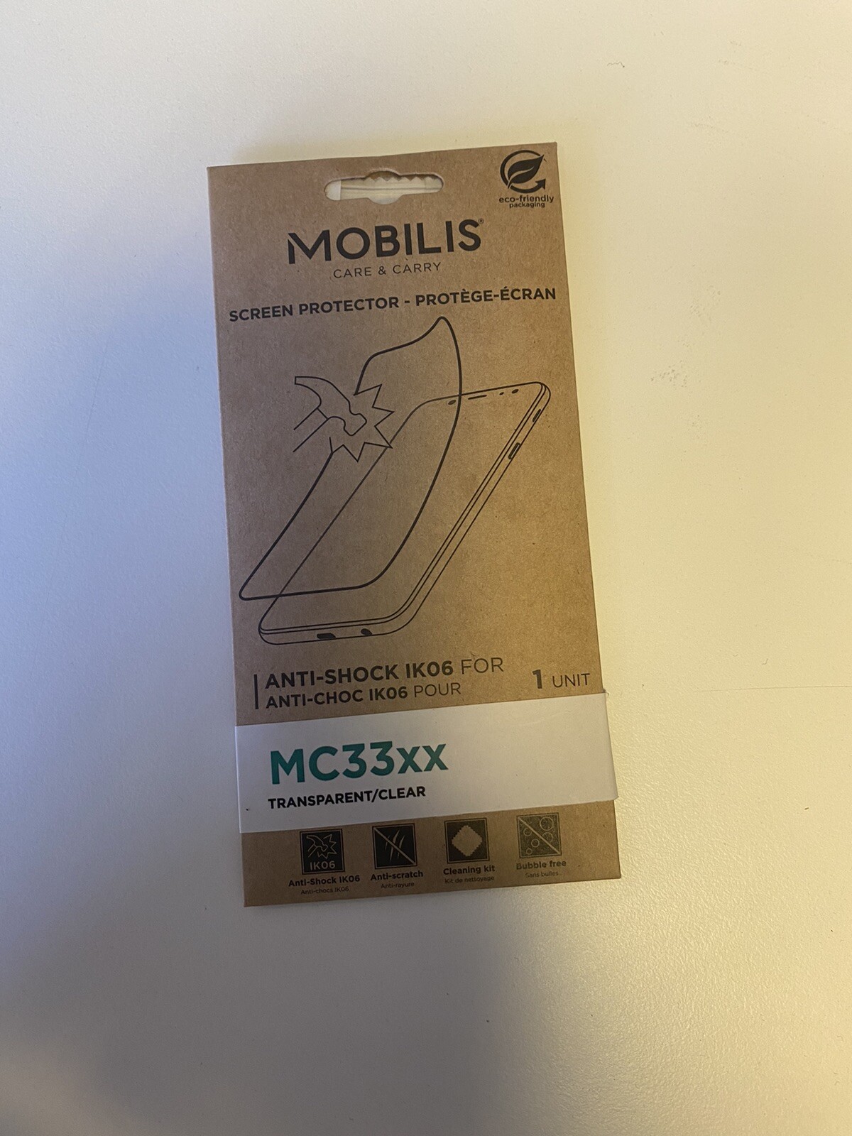 Mobilis IK06 Screen Protector Transparent Unbreakable Display Protection