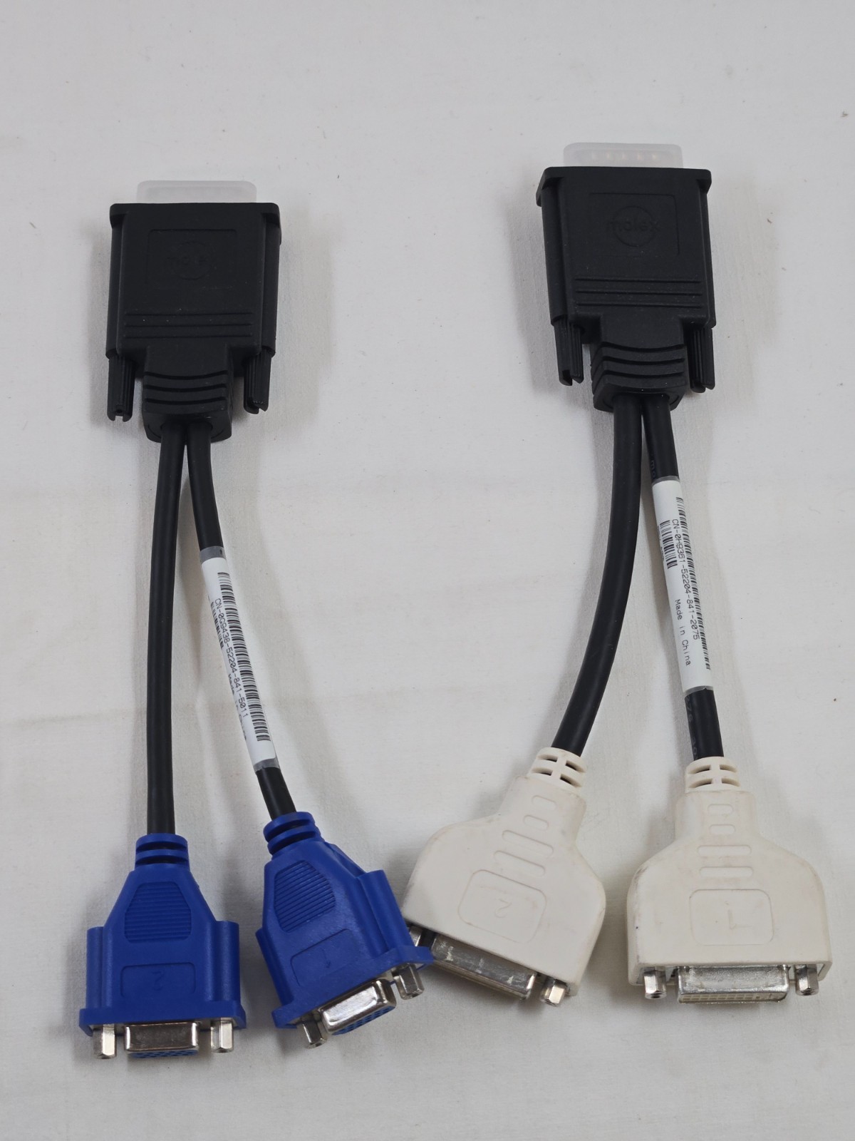 4T606 A01 - DELL Y-Splitter Video Cable 3-Sets of 2 Dual DVI D & VGA channels  