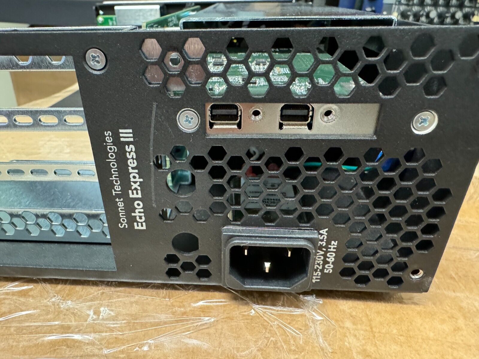 Sonnet Echo Express III - Thunderbolt 2 to X3 PCIe Slots (module only) Working