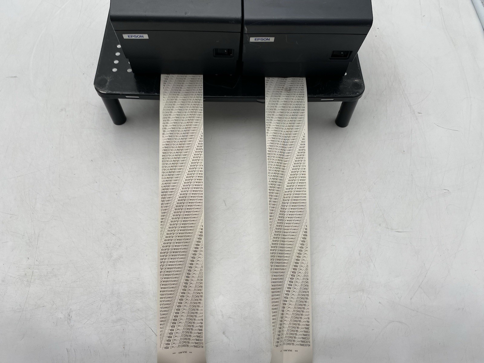 Lot of 2 Epson TM-T88IV M129M Point of Sale Printer