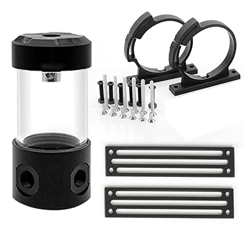 Dracaena 300mm 55mm OD G1/4 MultiPort Acrylic PC Water Cooling Reservoir