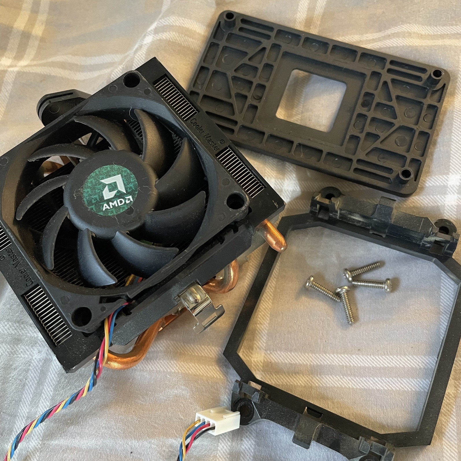 AMD Cooler Master Cooling Fan HKM-00002-A2-GP 1339JM0004 - USED