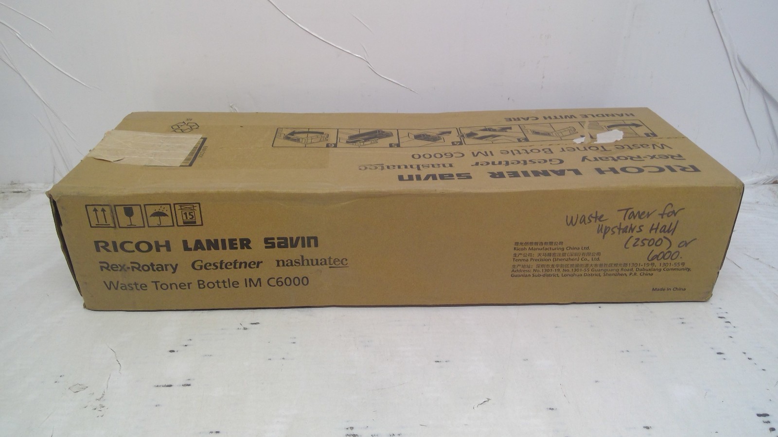 Genuine Ricoh IM C6000 Waste Toner Container 418425