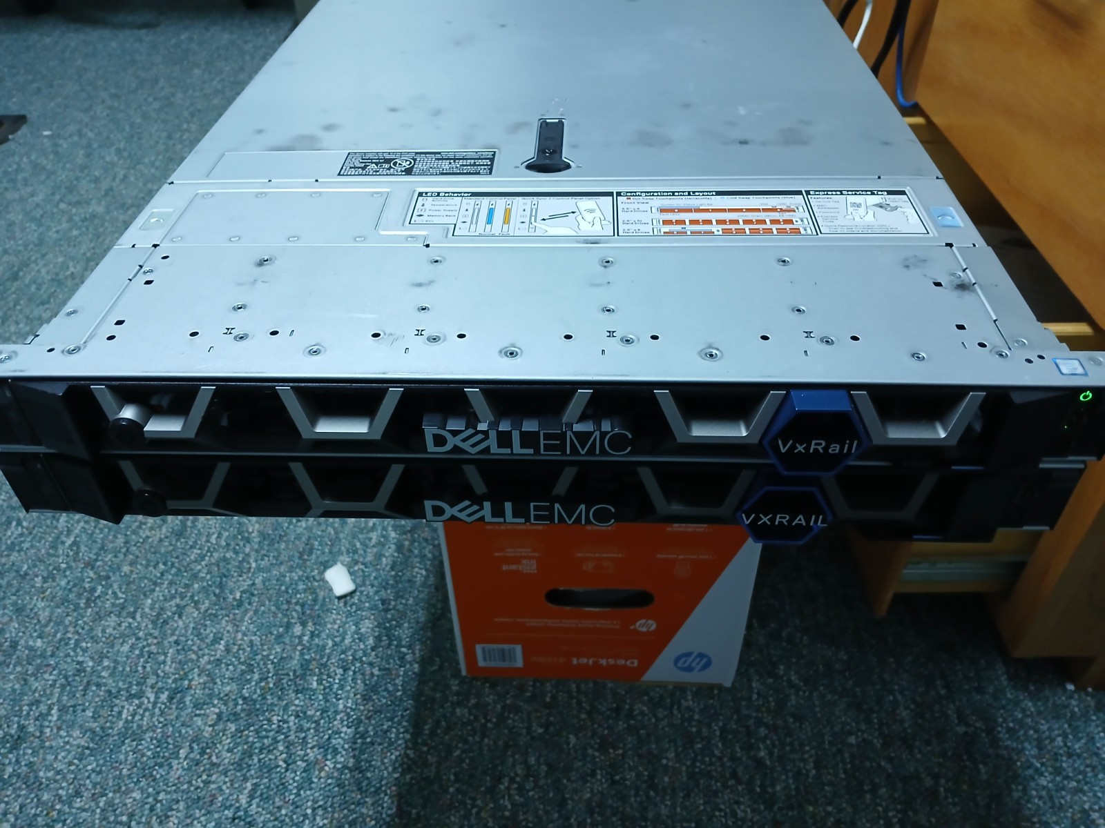 Dell EMC VXRAIL E560F / R640 dual intel Platinum 8268 2.9ghz 24 core cpus