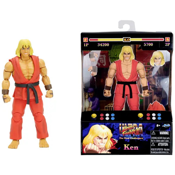 JADA TOYS 253252029 Jada Toys Street Fighter II Ken 6