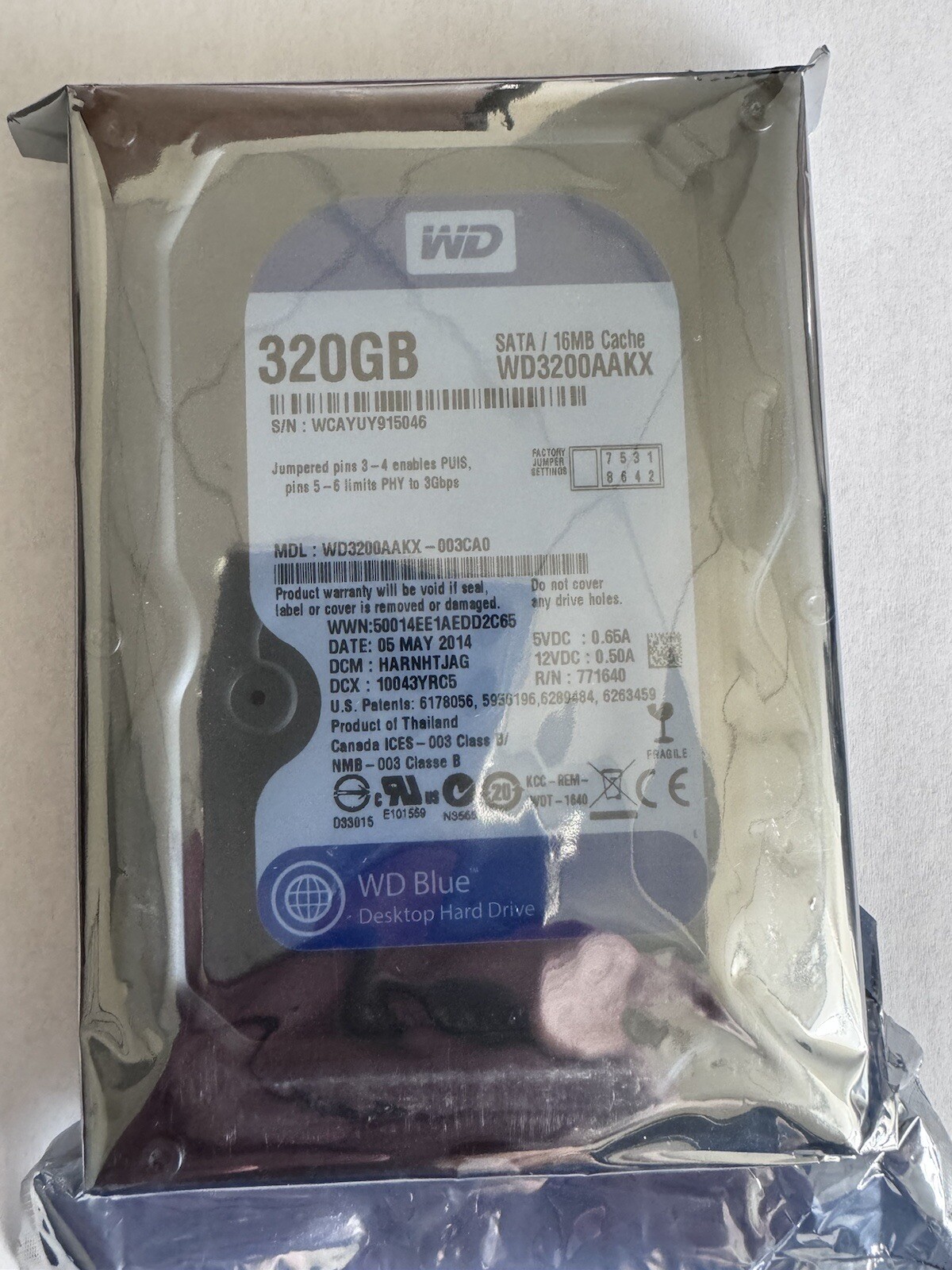 WD BLUE WD3200AAKX