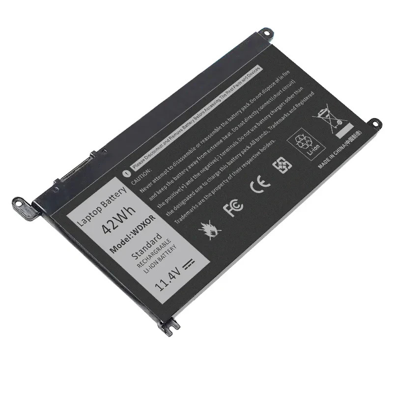 Laptop Battery 42WH Li-ion WDXOR for Dell Inspiron / Latitude Series 11.4V