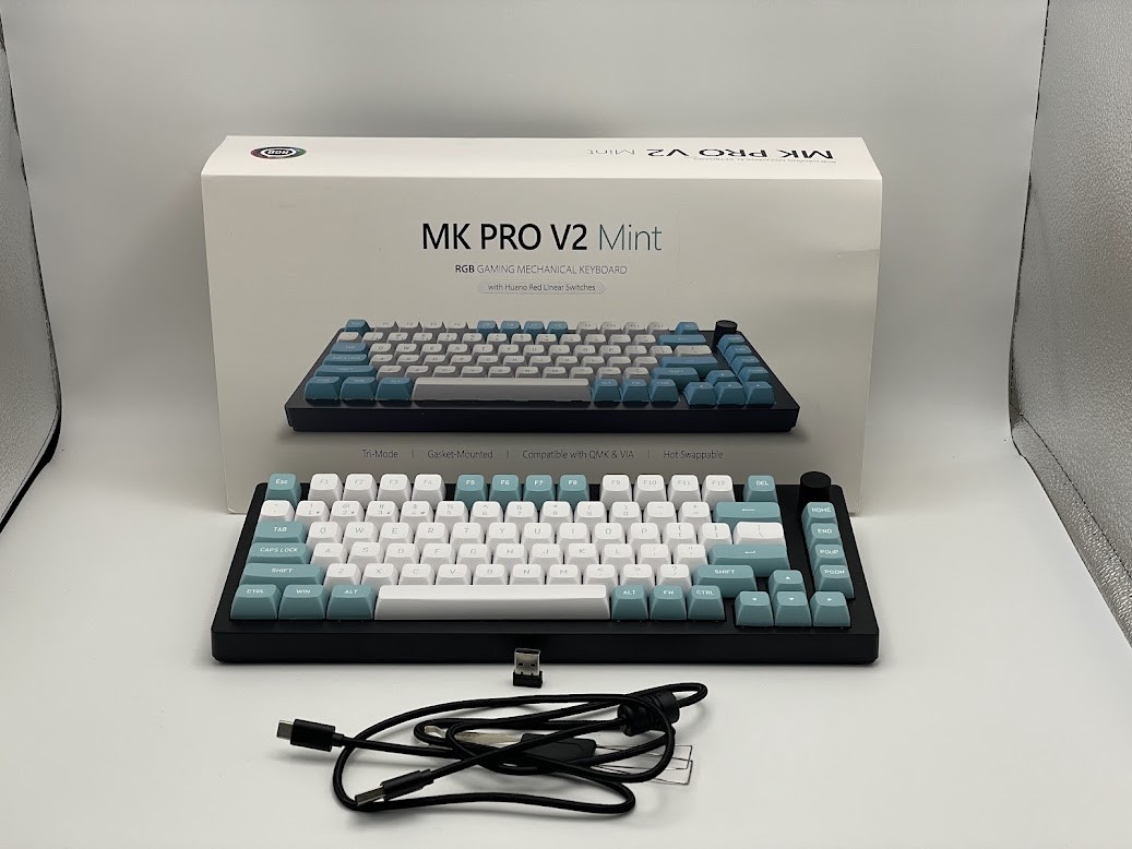 Inland Gaming MK PRO V2 75% Wireless DIY Custom RGB Gaming Keyboard - READ