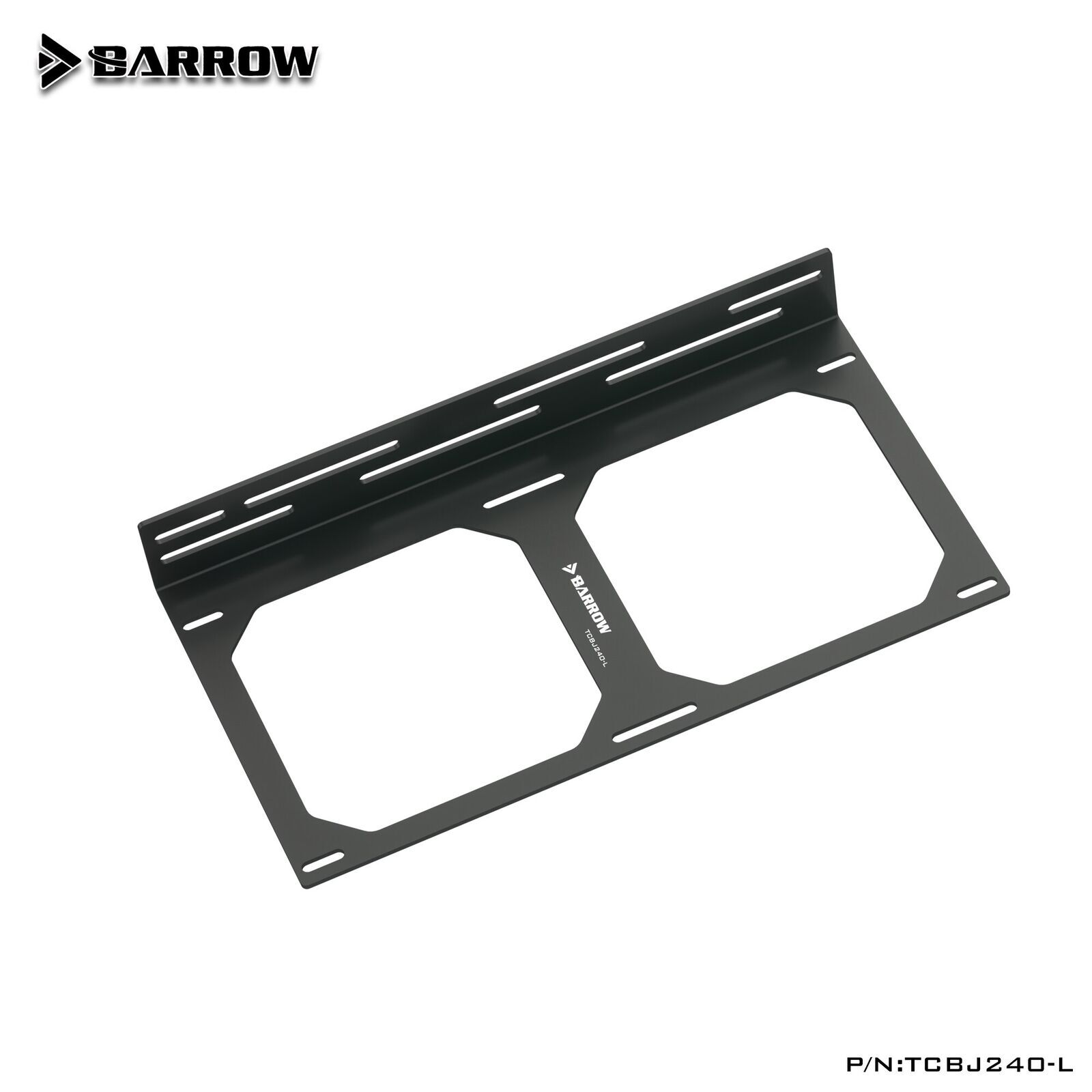 Used Barrow 240mm 360mm Radiator L Bracket External Mounting Bracket 12cm Fans