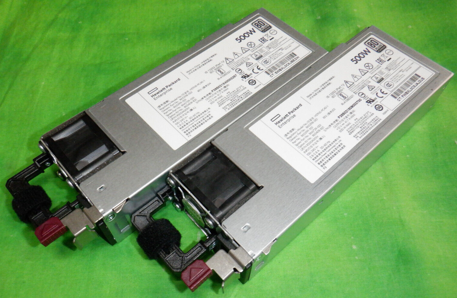 HP DL360G10 865398-011 500W HSTNS-PC40-1 80 Plus Platinum 865399-501   LOT OF 2