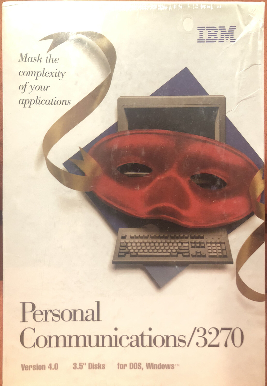 Vintage IBM software, "Personal Communications/3270" version 4.0 (Sealed, NIB)