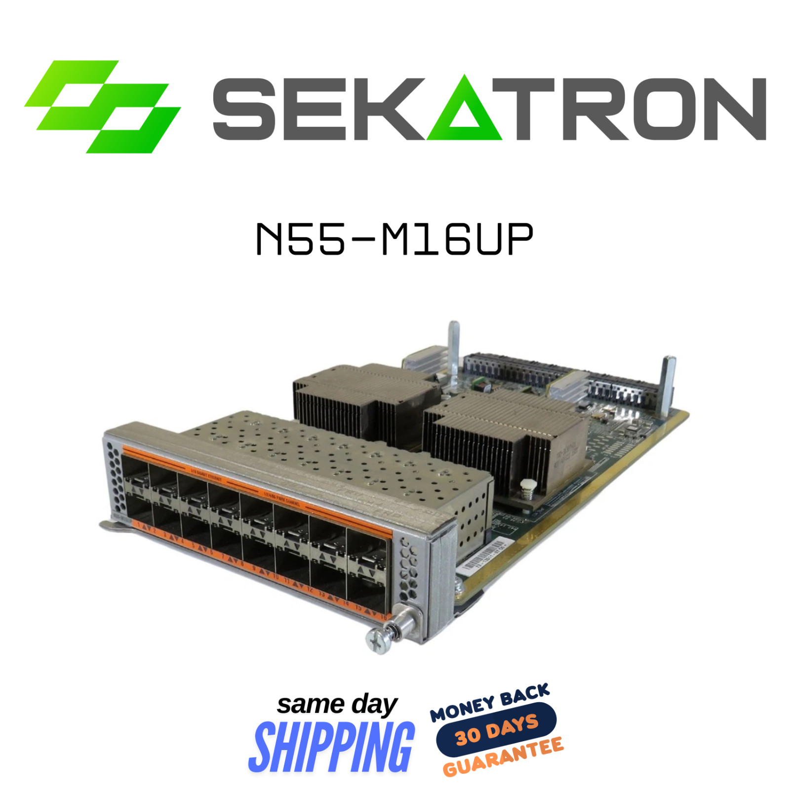 💠 Cisco N55-M16UP • 16-Port Unified Port Module • 1/10GbE or FC • Tested ⚡