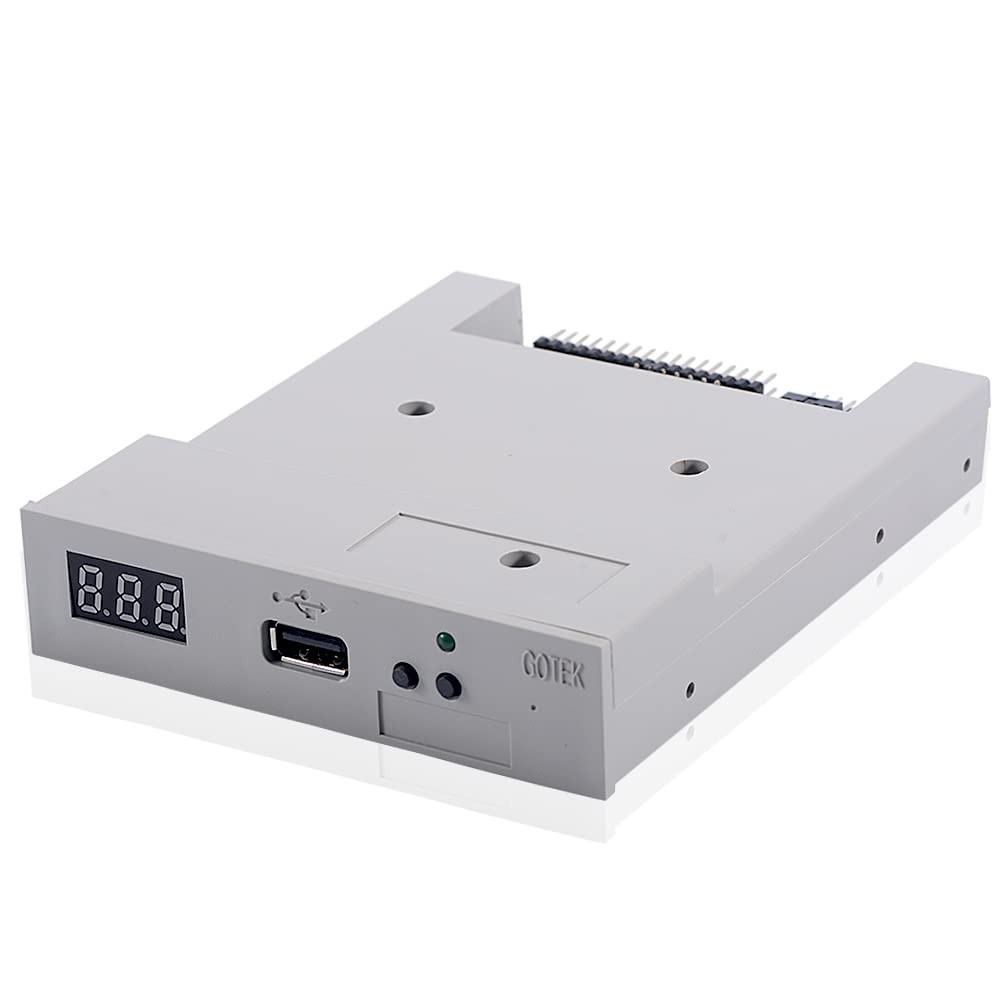 3.5" USB Floppy Drive Emulator 1.44MB SSD for PC Grey