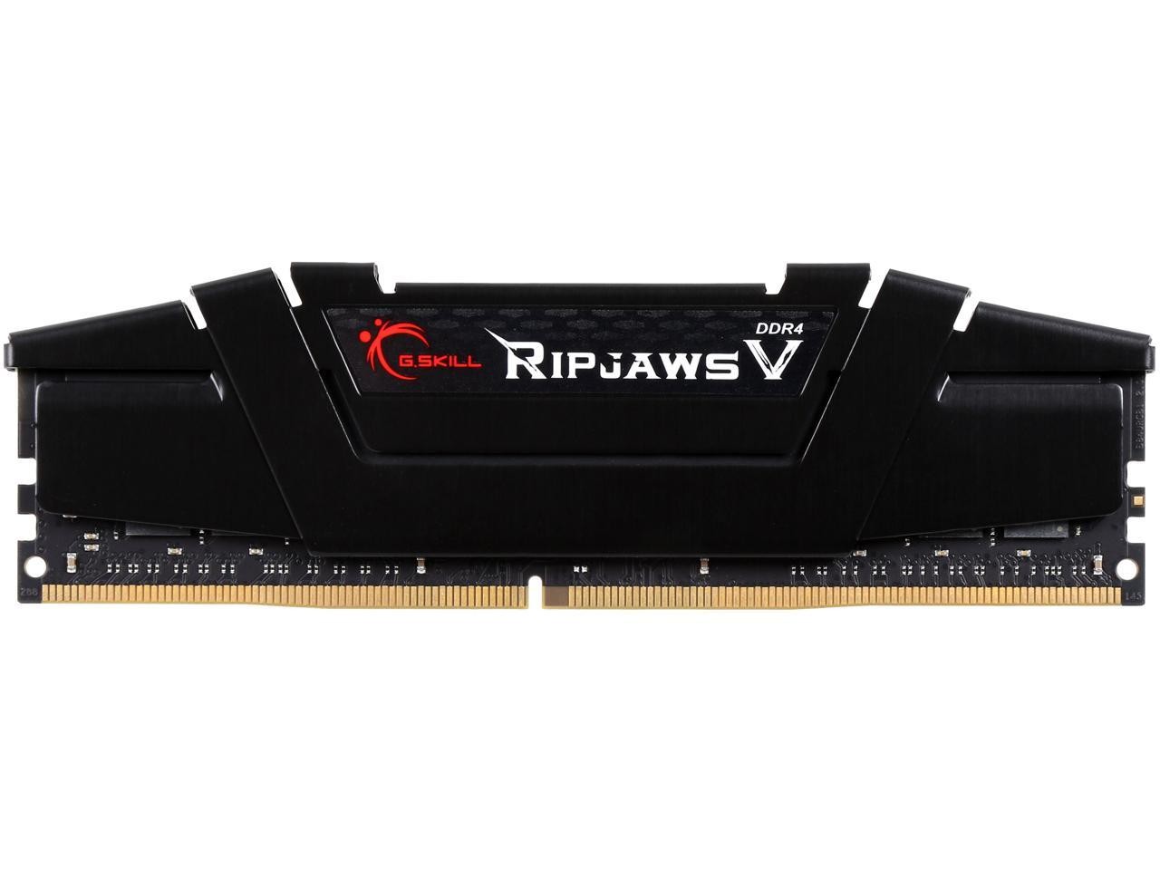 G.SKILL F43200C16S16GVK 16GB DDR4 3200 Desktop Memory Ripjaws V