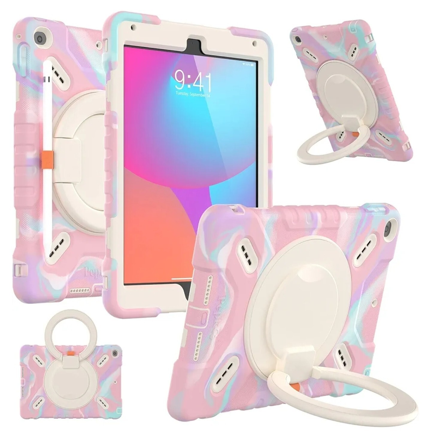 Pepkoo Drop Protection 2.0 Case For iPad 9.7"  6th/5th Gen & Air 2