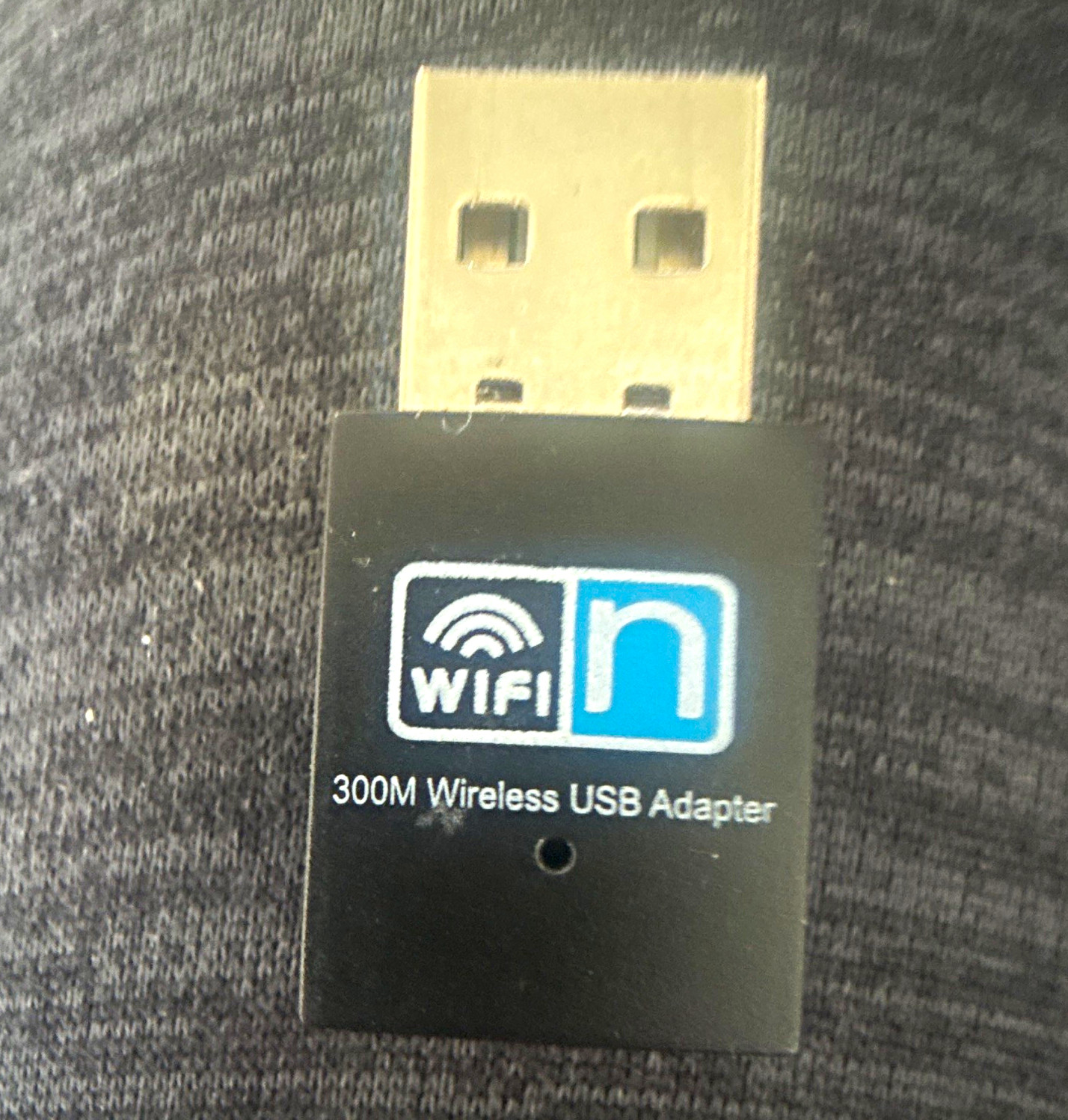 300M Wireless USB WiFi Adapter Dongle 300Mbps USB 2.0 Black for PC