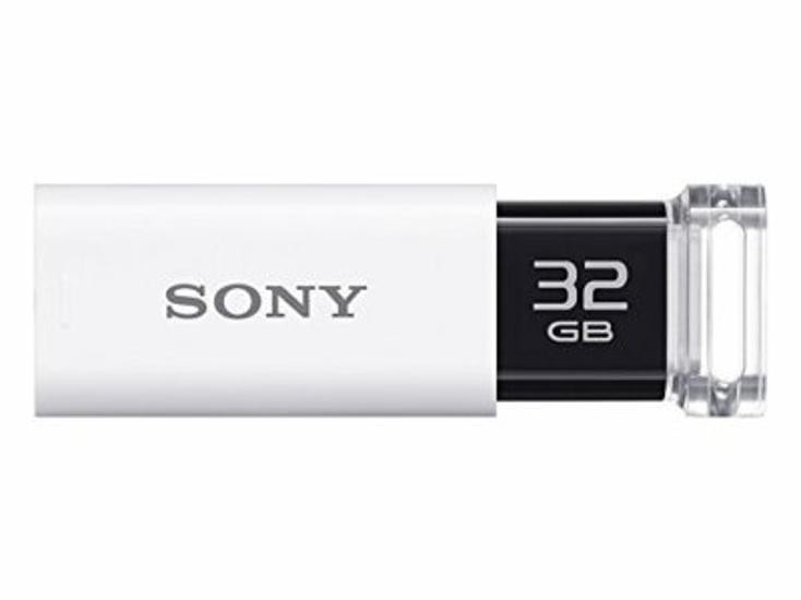 Sony Micro Vault Click USM32GU White 32 GB USB 3.0 Flash Drive Computer Japan
