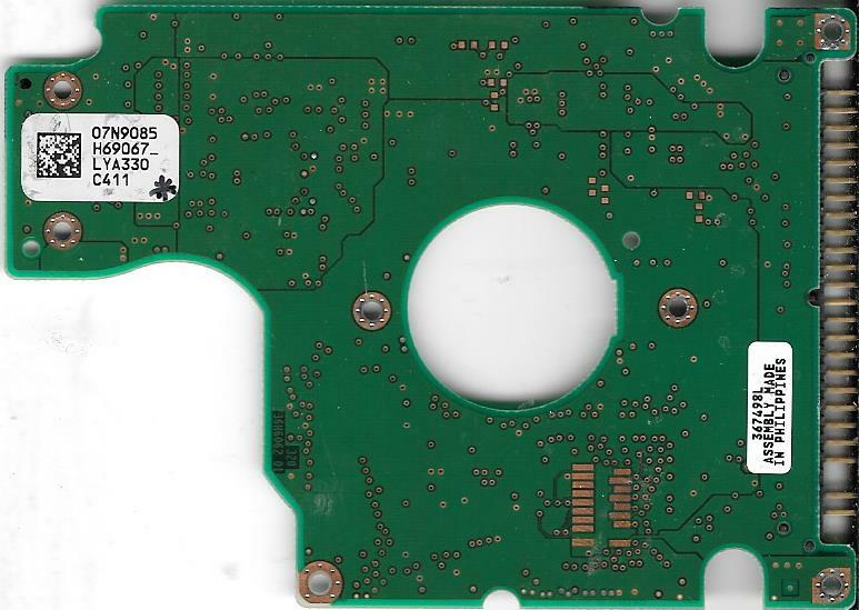 IBM IC25N020ATCS04-0 20GB Ide Pcb Board P/N: 07N8325  07N9085 H69067