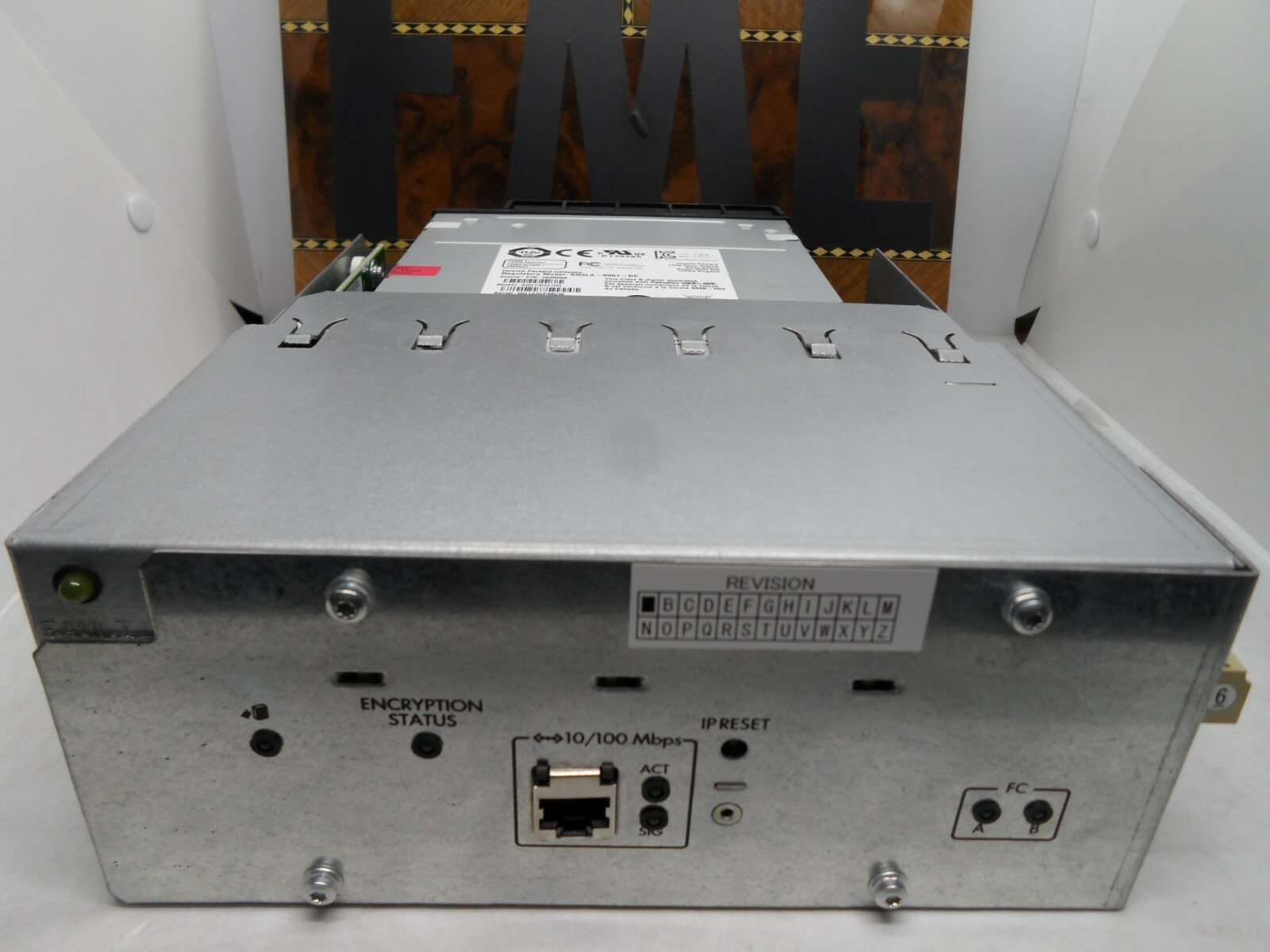 ORACLE SUN LTO5 STK FC FH W/tray SL500 418621401 7020568  LTO5-HP8FC-SL500Z