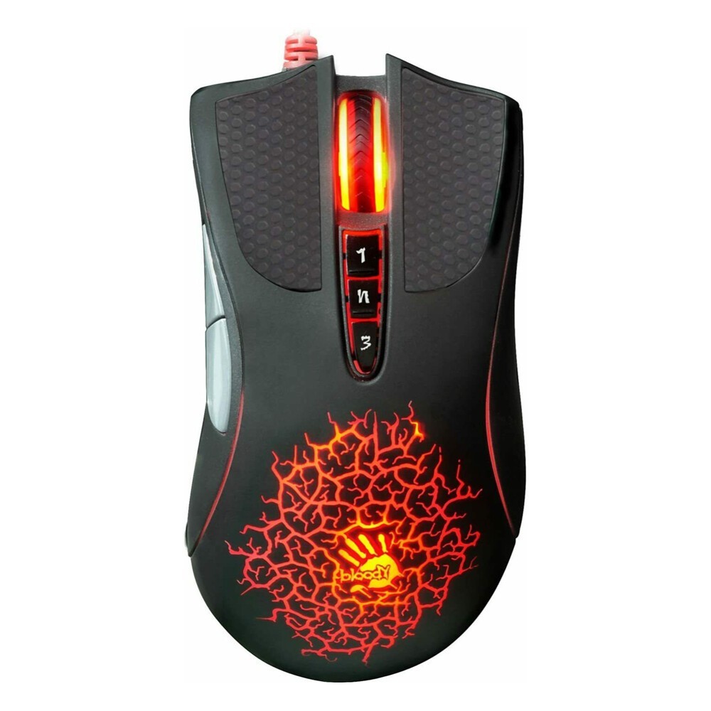 For Bloody A90 Optical Gaming Mouse Colorful Glare Wired Mice Inactive version