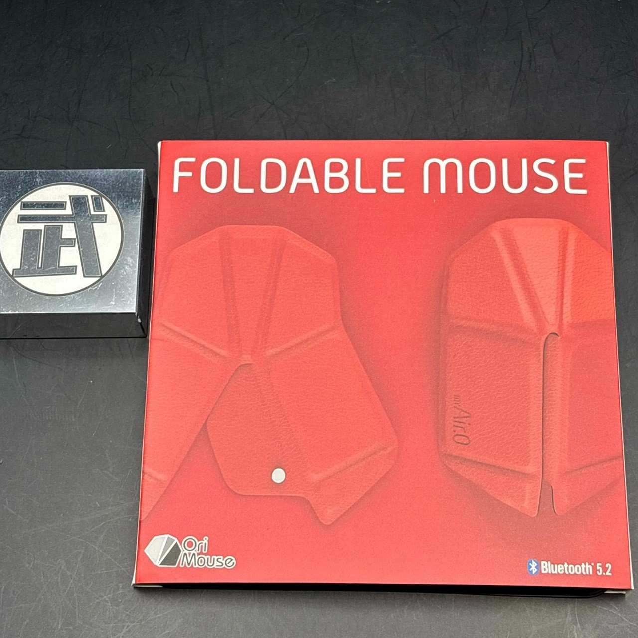 myAir.0 OriMouse Foldable Wireless Mouse Portable Bluetooth Ori-MidGrey 4000DPI