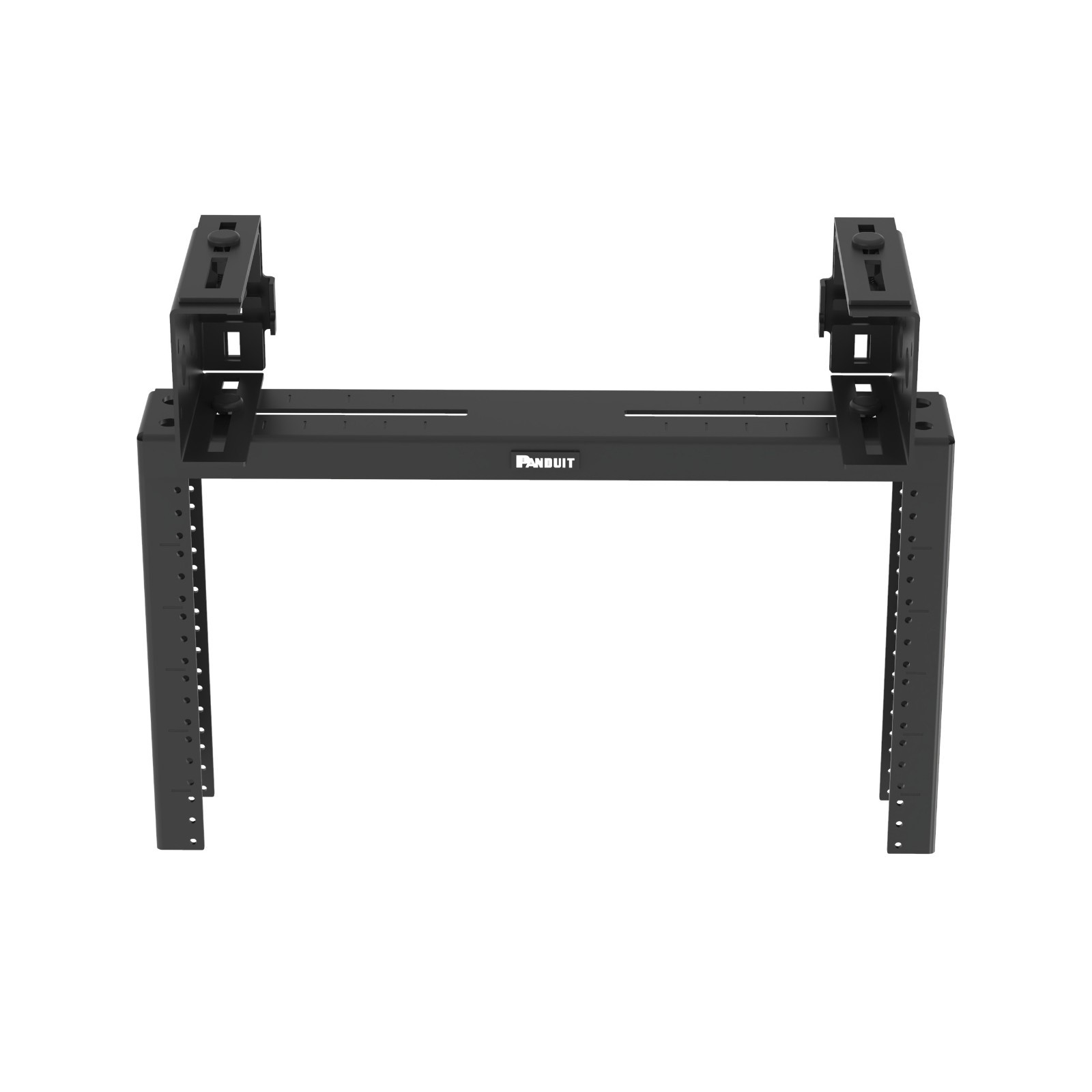 Panduit PZLRB6U 2-Post 6RU Overhead Distribution Rack #12-24 Threaded E-Rails