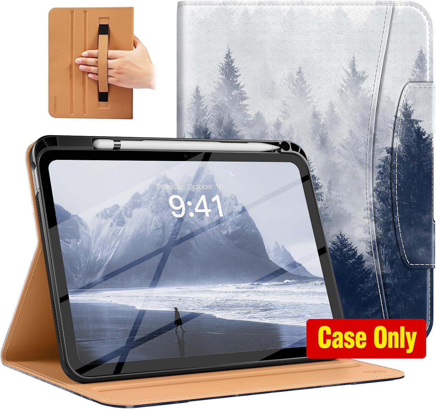 PU Leather Shockproof Case for iPad 11 Inch A16 11th Gen & 10th Gen Models